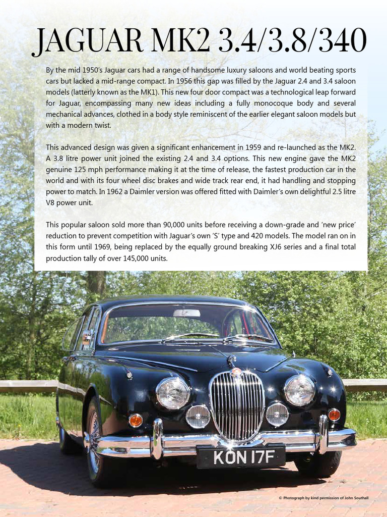 Jaguar Mk2 | PDF