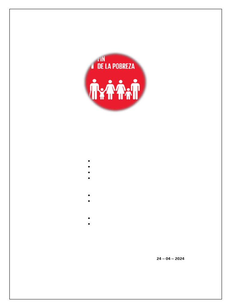COIL - GRUPO 1 - Fin de La Pobreza ODS 1 | PDF