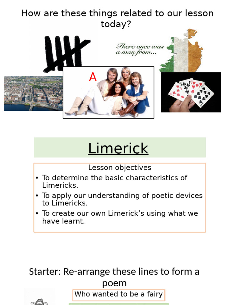 Limerick Lesson - PP | PDF