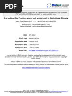 Download Oral and Anal Sex Practices Among High School Youth in Addis Ababa Ethiopia by Ethio Lgbt SN77322361 doc pdf