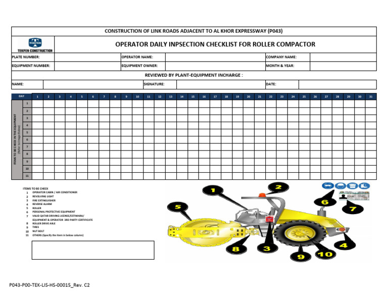 Roller Compactor - Rev.C2 | PDF
