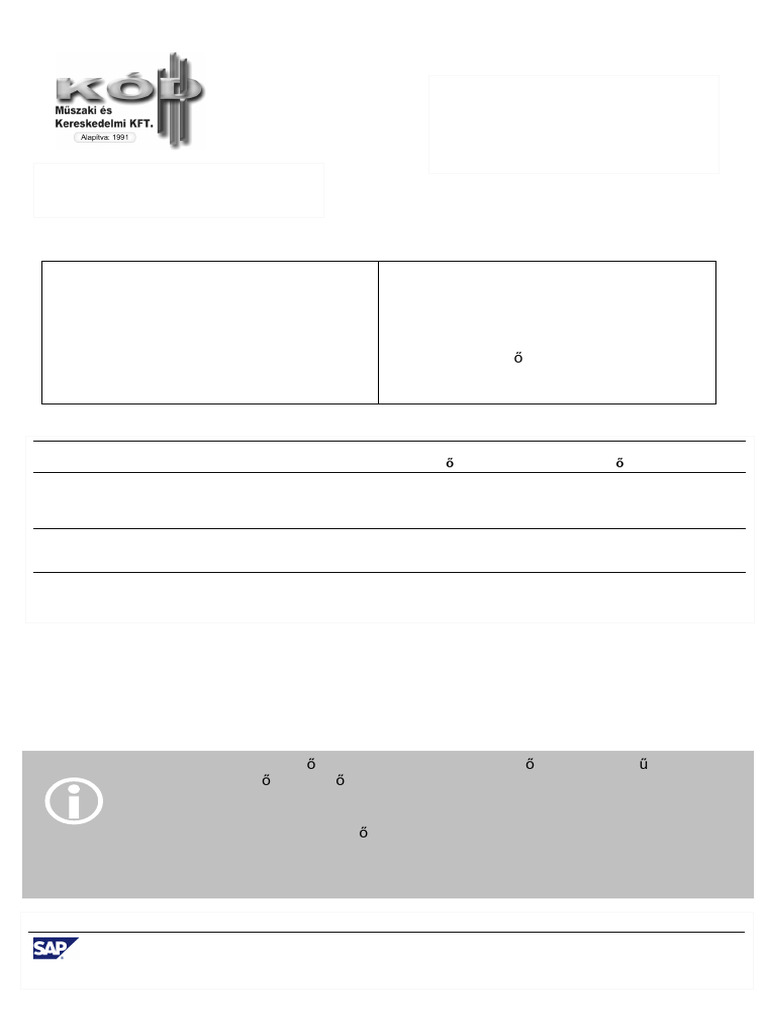 Sap Quotation Request | PDF