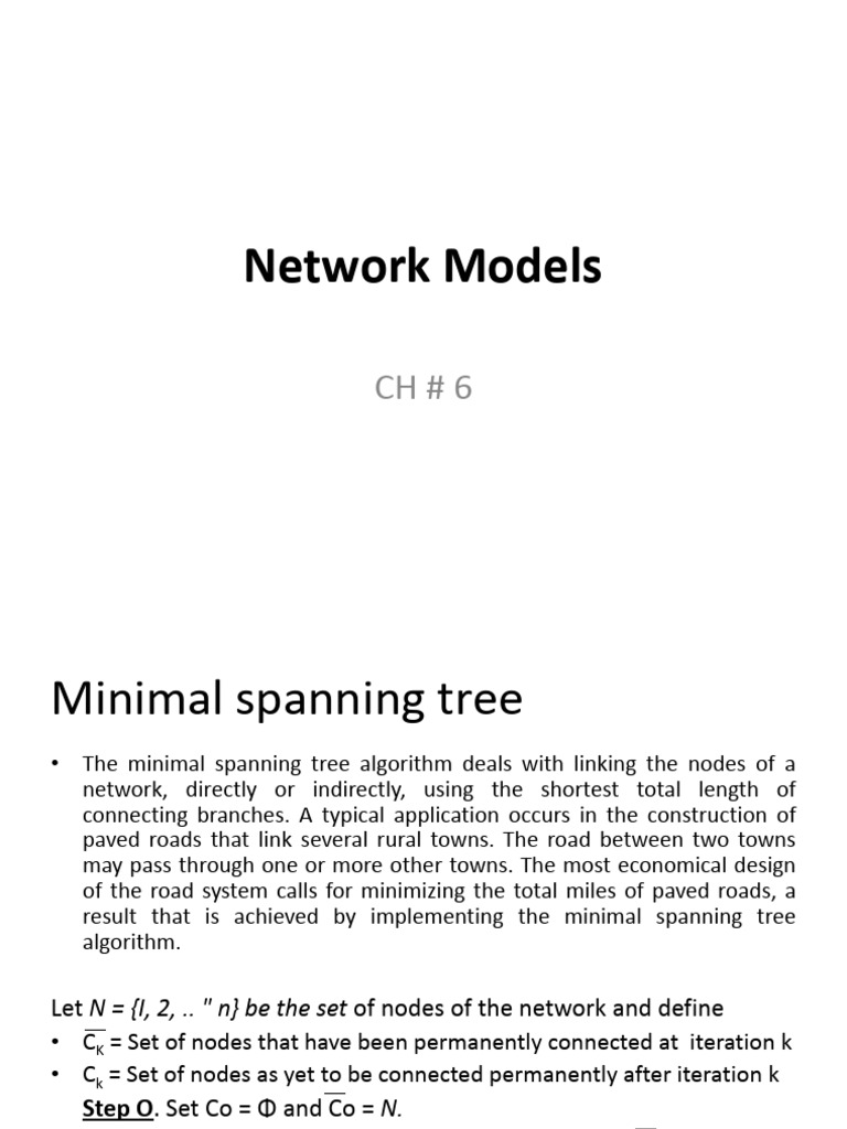 Network Models | PDF