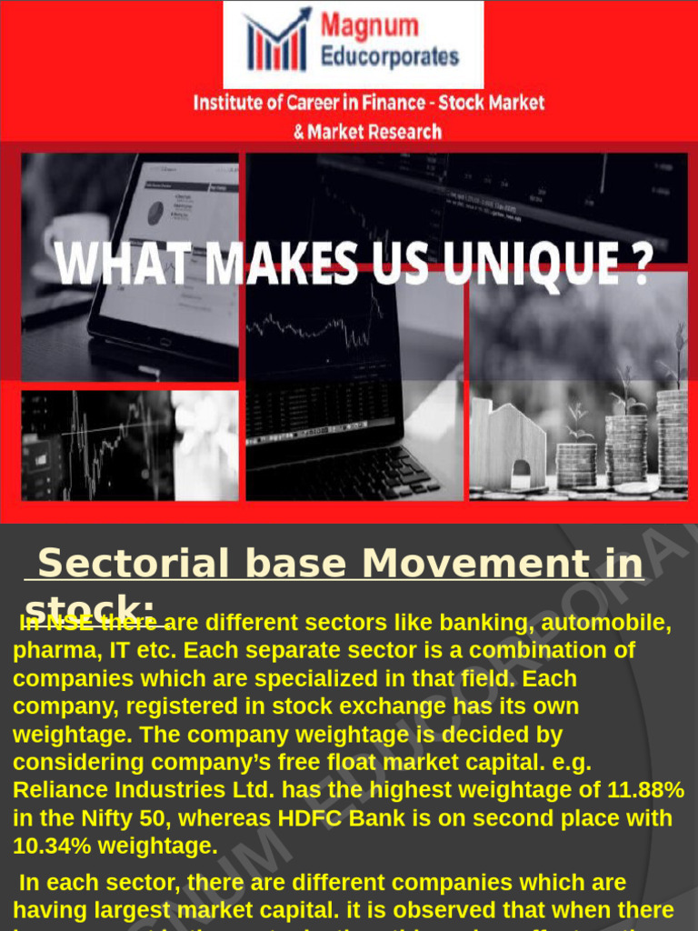 Sectoral Base Movement Notes | PDF | Market (Economics) | Private Sector