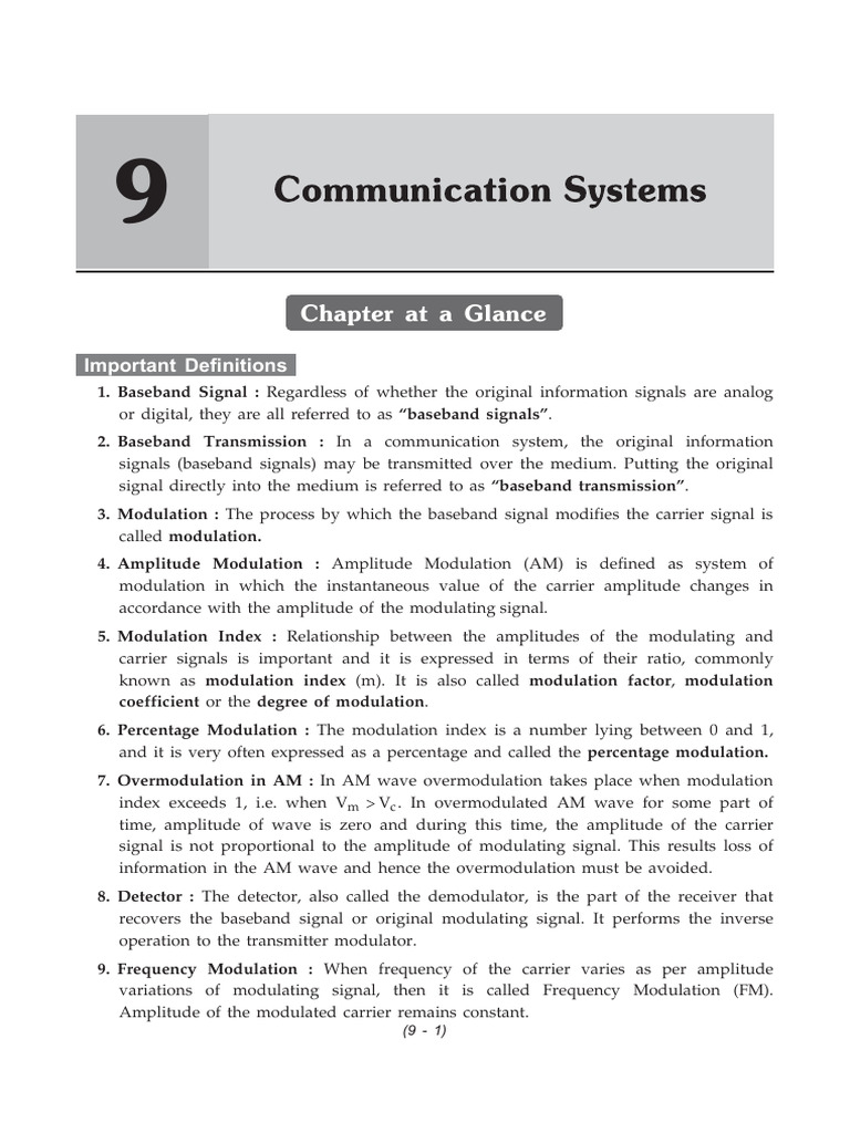 Communication System Quick | PDF | Latin Script