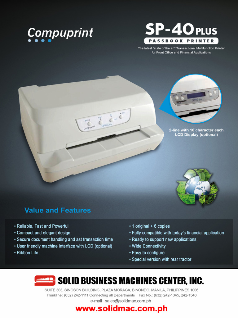 SP-40Plus Without LCD | PDF