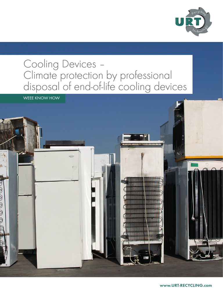 Cooling Devices Climate Protection by Professional Disposal of End of ...
