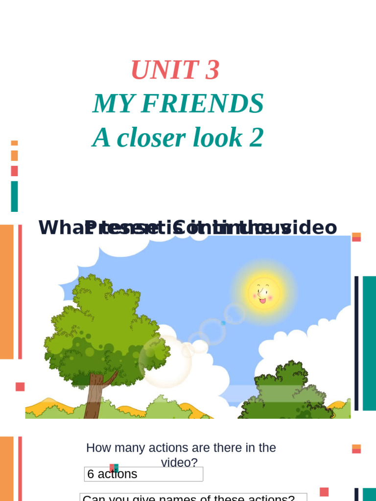 Unit 3 my friends lesson 3 a closer look 2 pdf