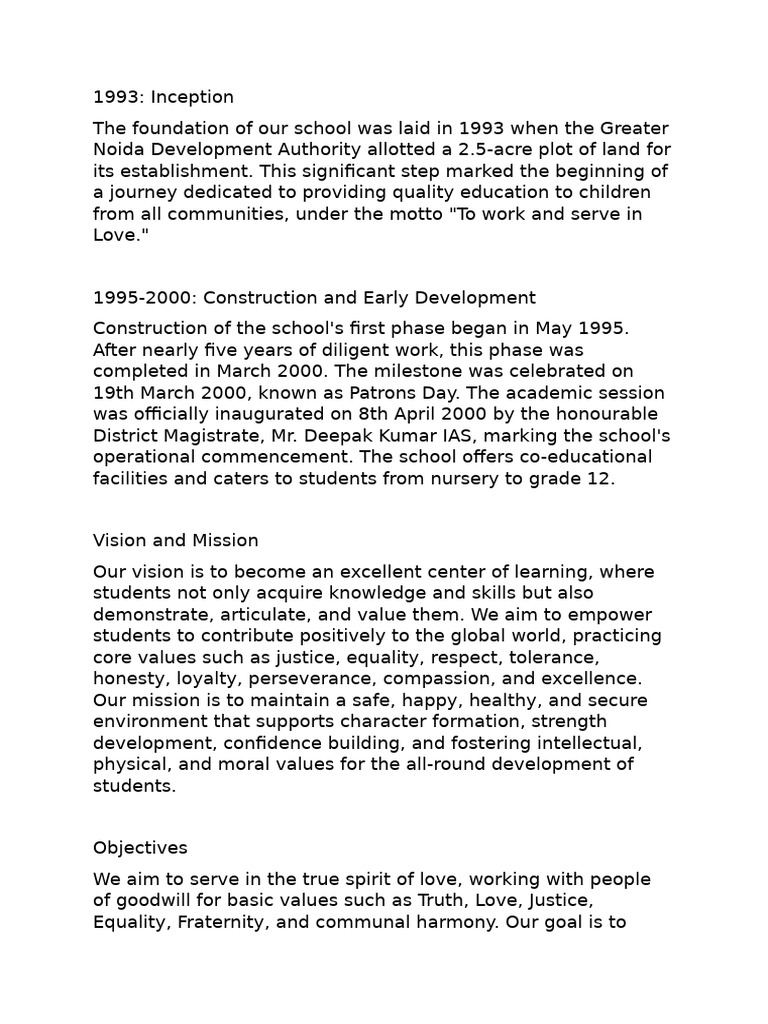 Magazine School History | PDF