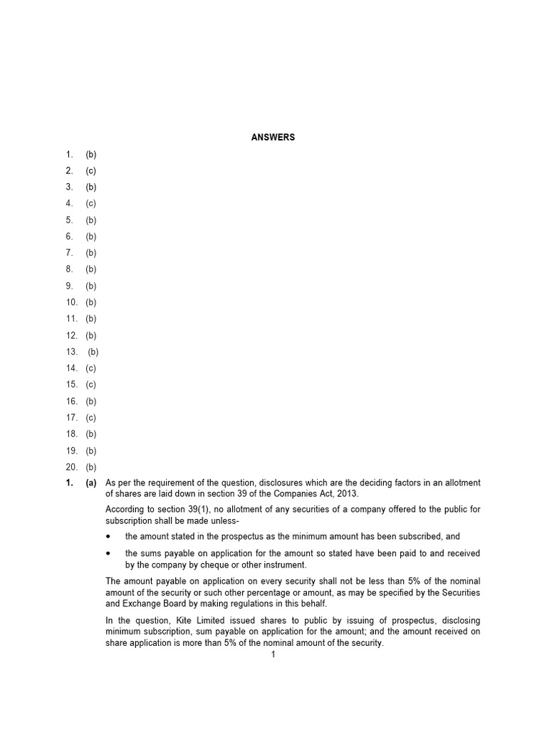 2P Law Answer | PDF