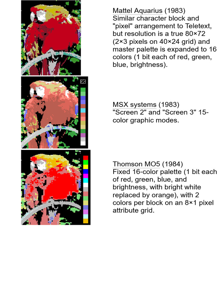 List of Color Palettes - Computer Hardware4 Wikipedia | PDF