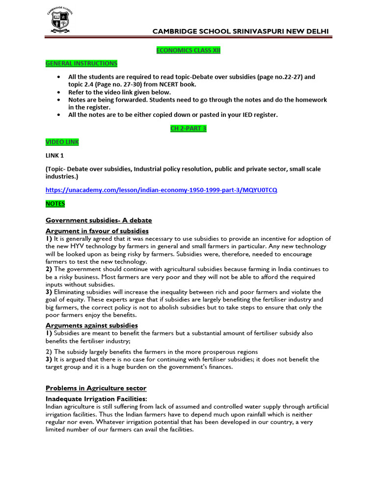 Ied Ch2-Notes - Part 3 | PDF