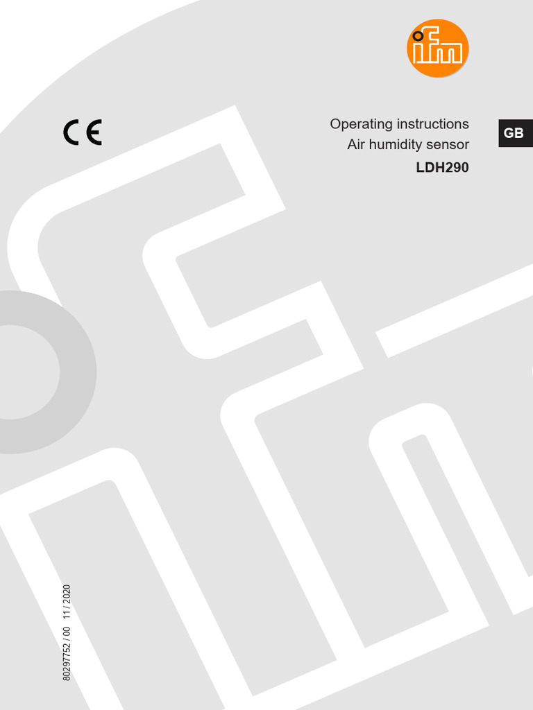 Operating Instructions Air Humidity Sensor | PDF