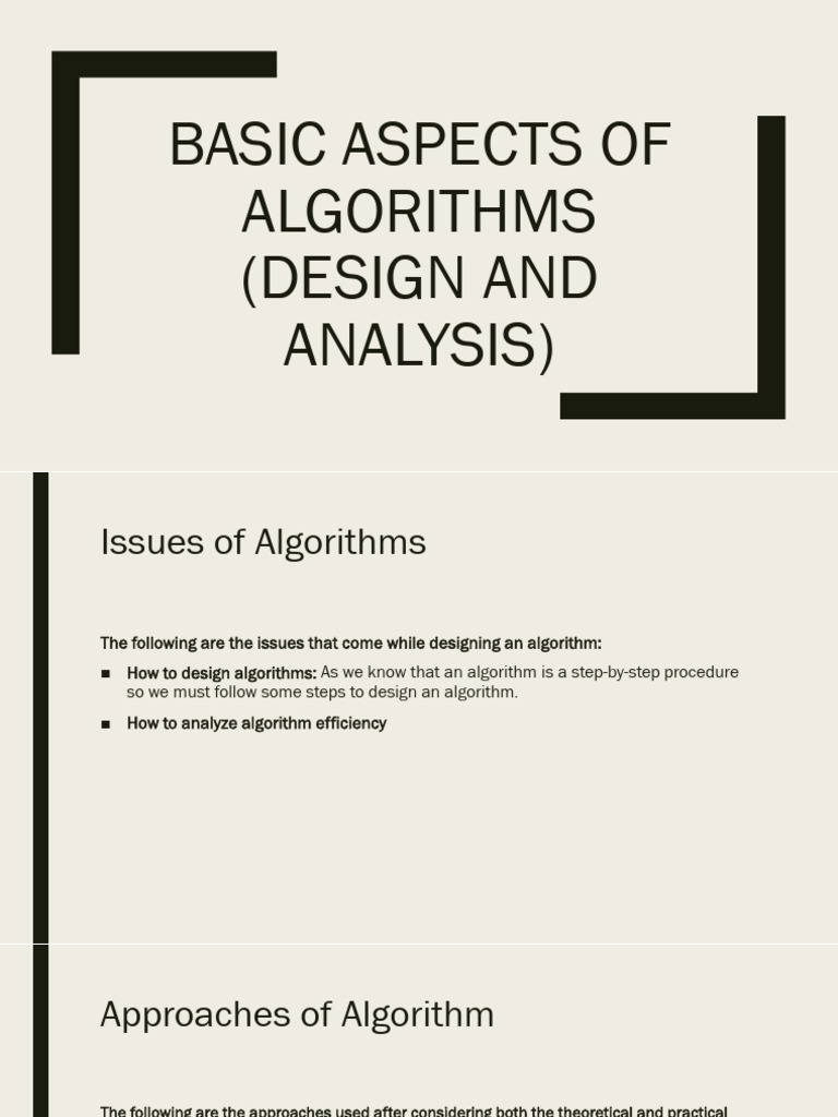 Algorithms Part 2 | PDF