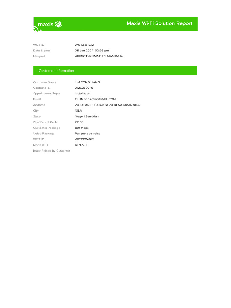 Max Wi-Fi Optimization Report for LIM | PDF | Wi Fi | Service Industries