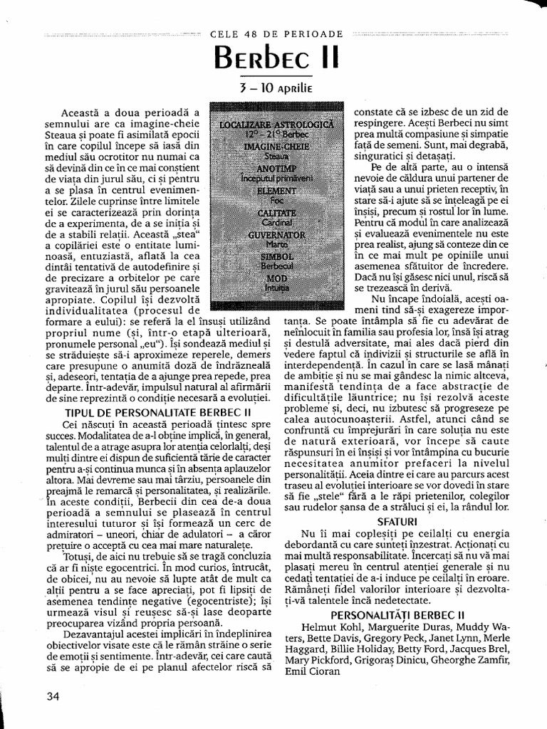 Berbec | PDF