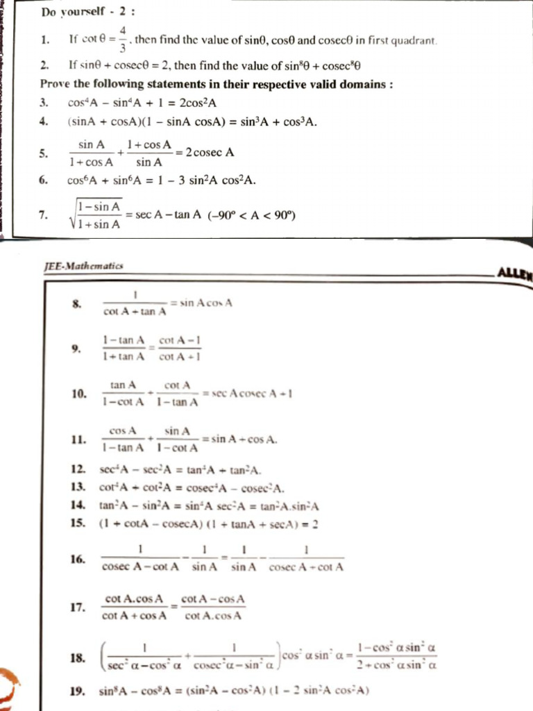 Trigonometry | PDF