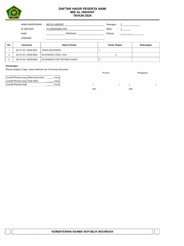 Ttd akmi pdf