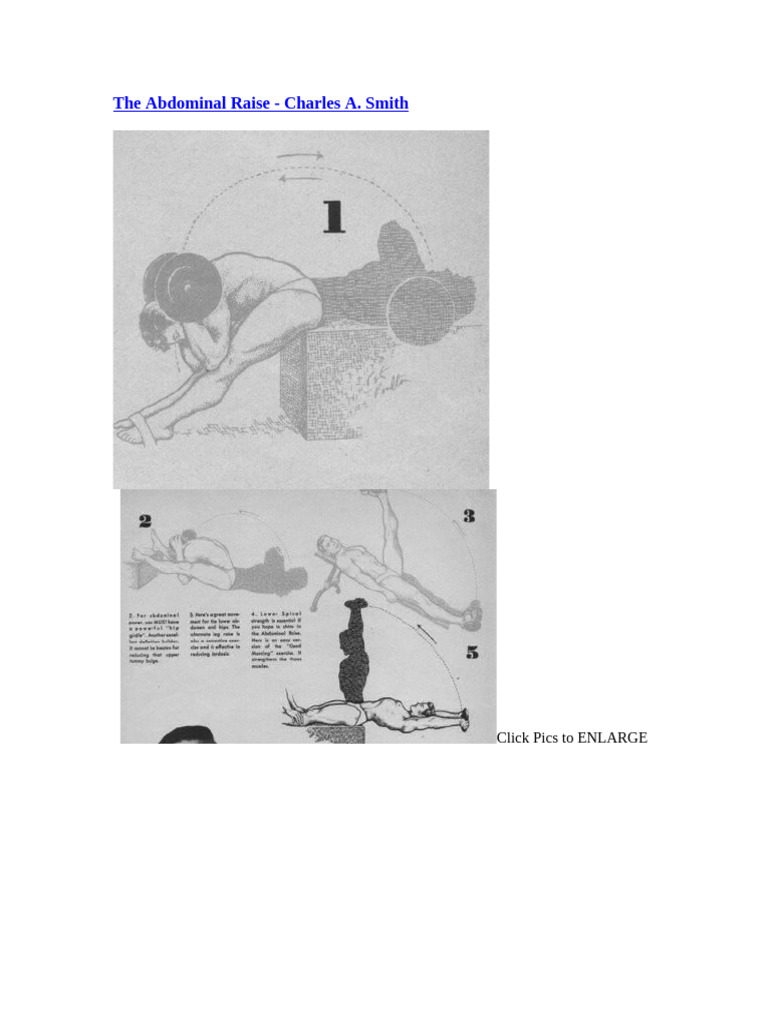 Abdominal Raise | PDF