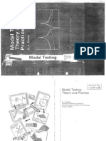 Ewins D[1]. J., Modal Testing - Theory and Practice