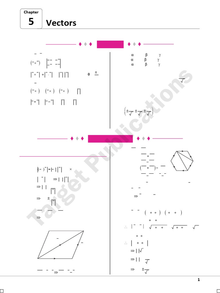 15 XII-M1-05 Vectors - Solutions - 64dccc28abbdb | PDF | Linear Algebra ...