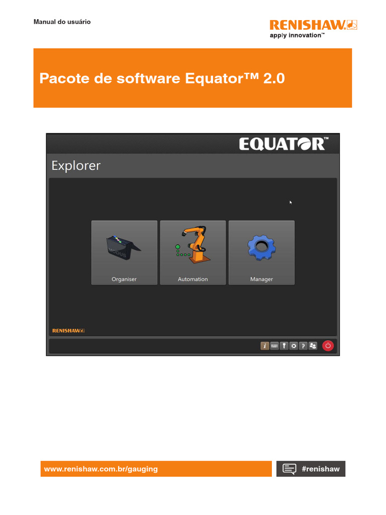 User Guide Pacote de Software Equator 2 PT | PDF