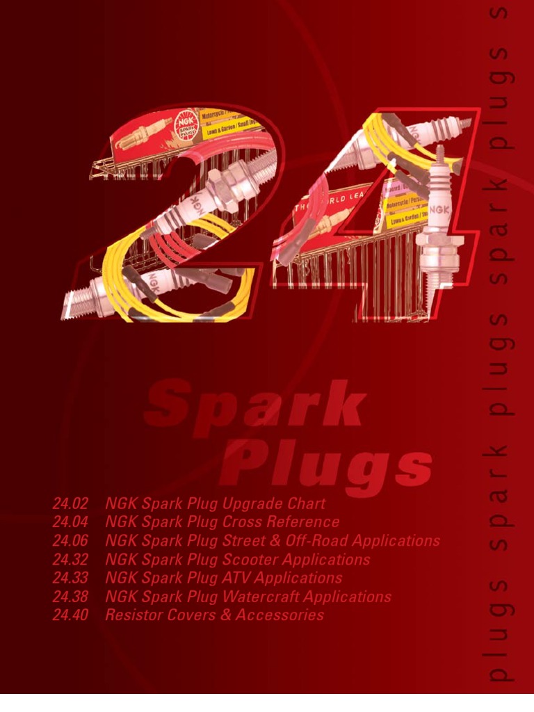 Ngk Spark Plugs Catalog Motorcycling Vehicles