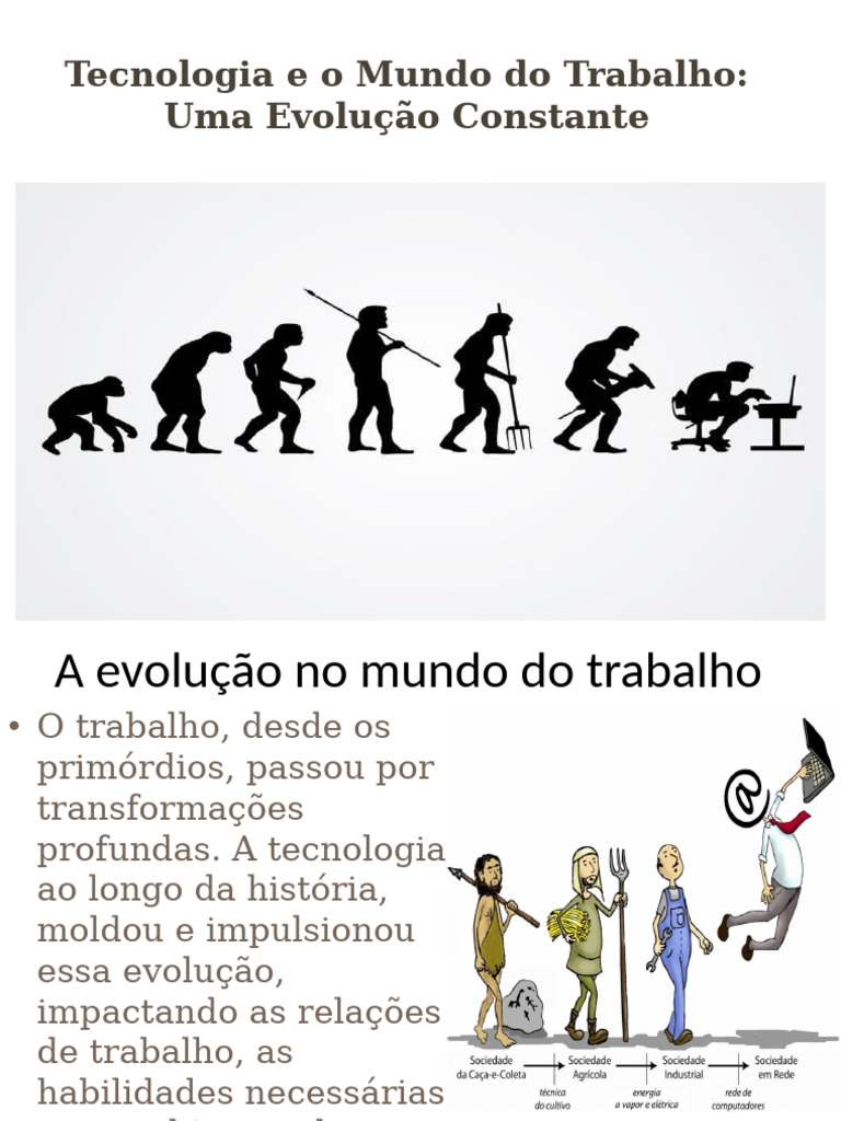 Evolução No Mundo Do Trabalho | PDF