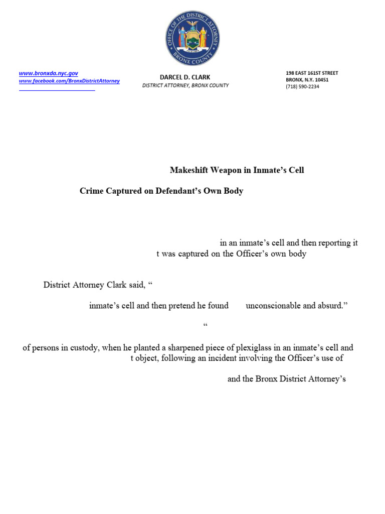68-2023 Correction-Officer-Indicted-Evidence-Tampering | PDF