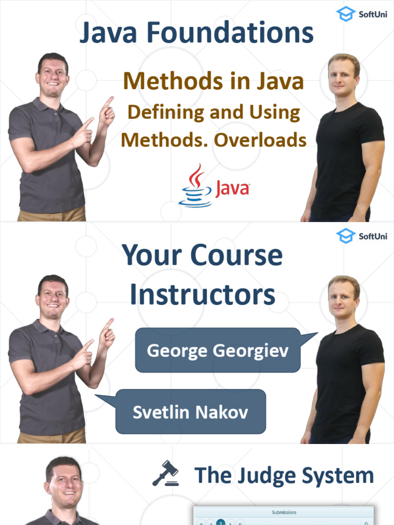 Java Foundations Lesson 4 Methods | PDF