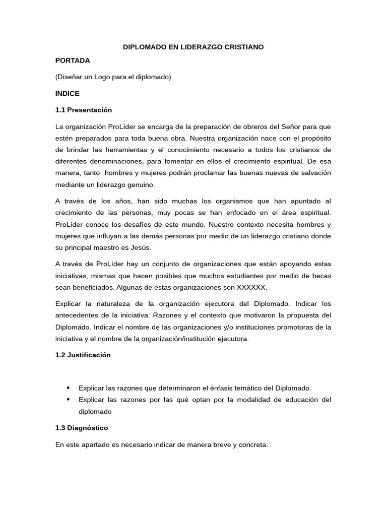 Diplomado Ejemplo Pdf