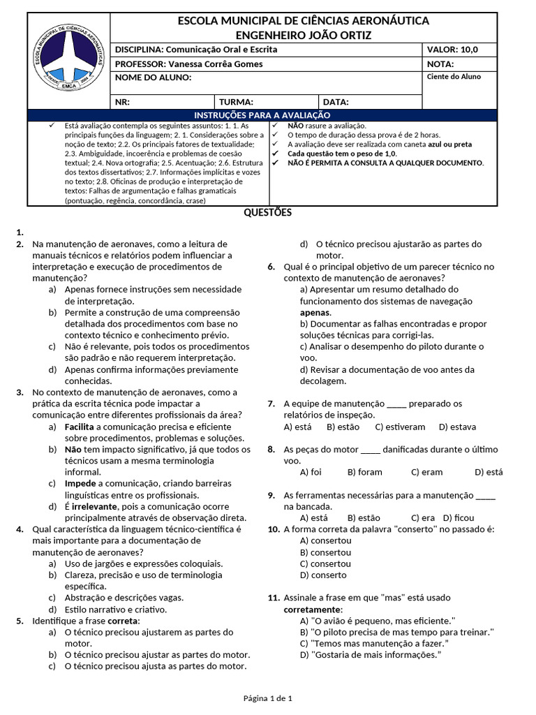 Prova Emca | PDF