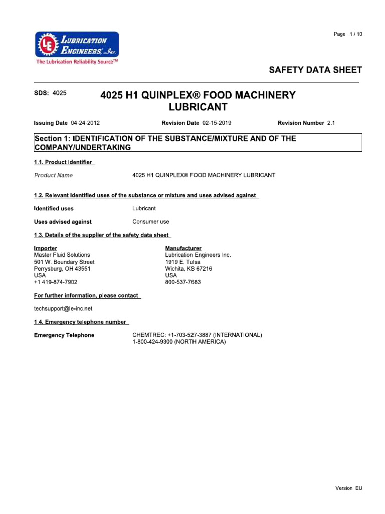 4025 h1 Quinplex | PDF