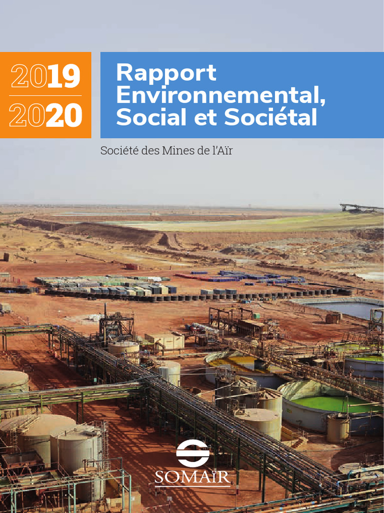 Rapport Rse Somair 2019 2020 | PDF