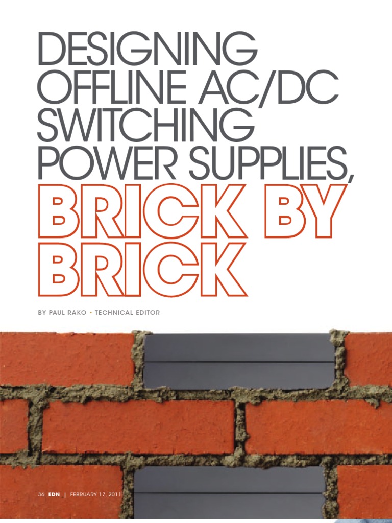 25839-Designing Offline Ac DC Switching Power Supplies Brick by Brick ...