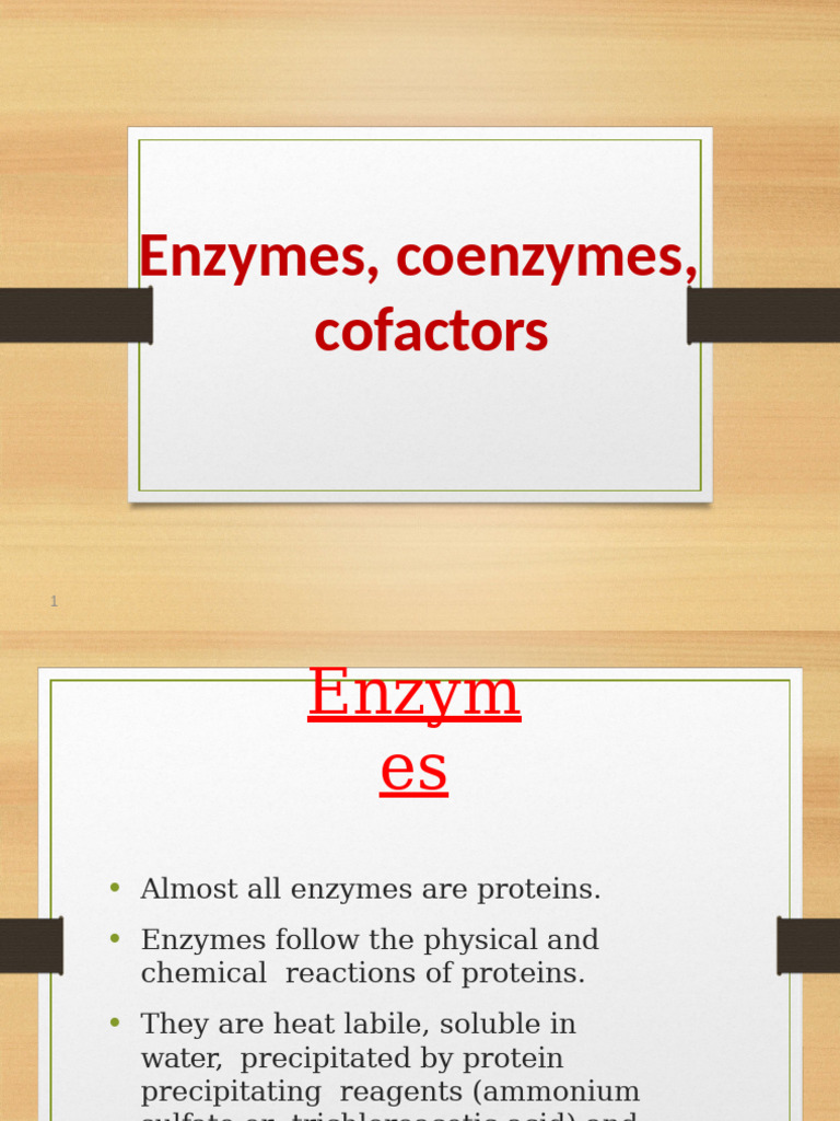 ENZYMES | PDF