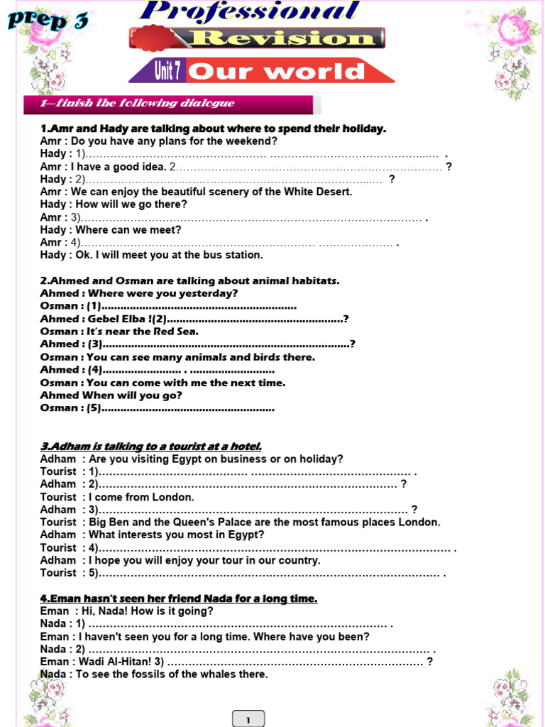 Prep 3 | PDF