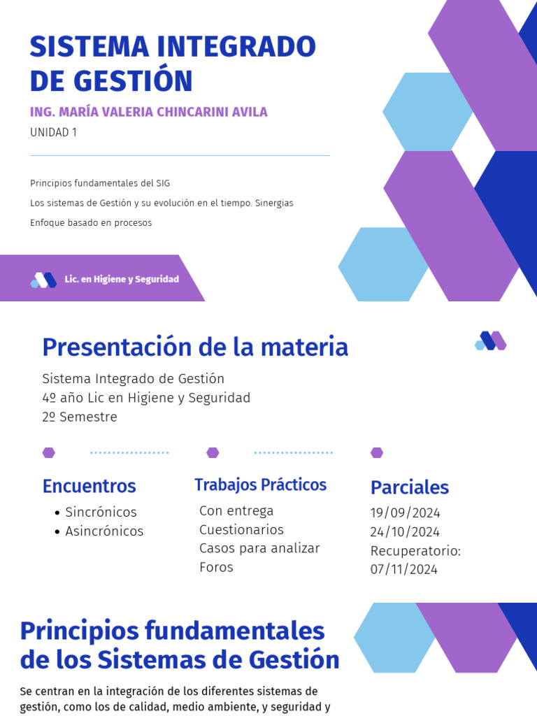 Sistema Integrado de Gestión | PDF