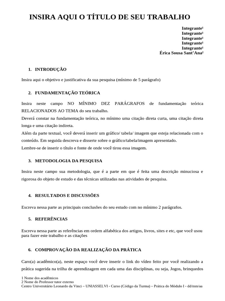 Paper Corrigido 4 Modulo | PDF | Citação | Metodologia