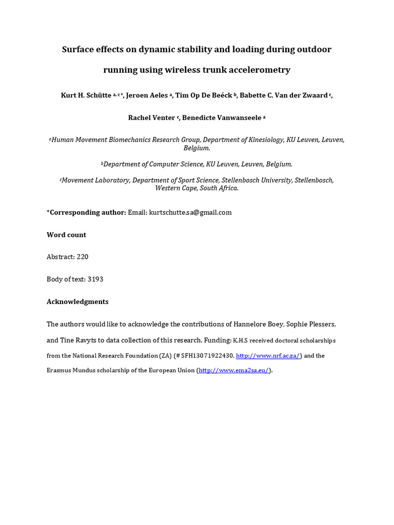 Surface Effects On Dynamic Stability and | PDF