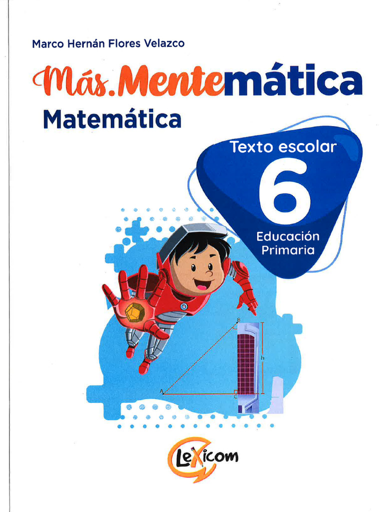 Matematica Texto Escolar Sexto Revisado | PDF