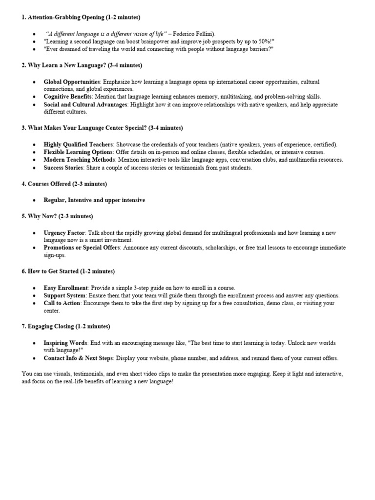 Presentation To Catch Public | PDF