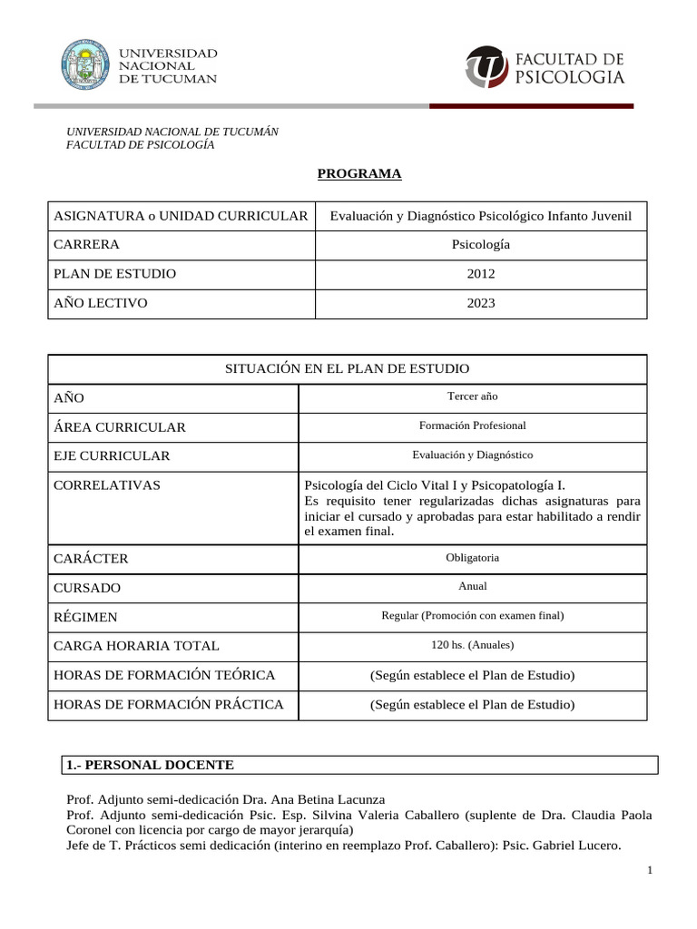 Programa 2023 | PDF