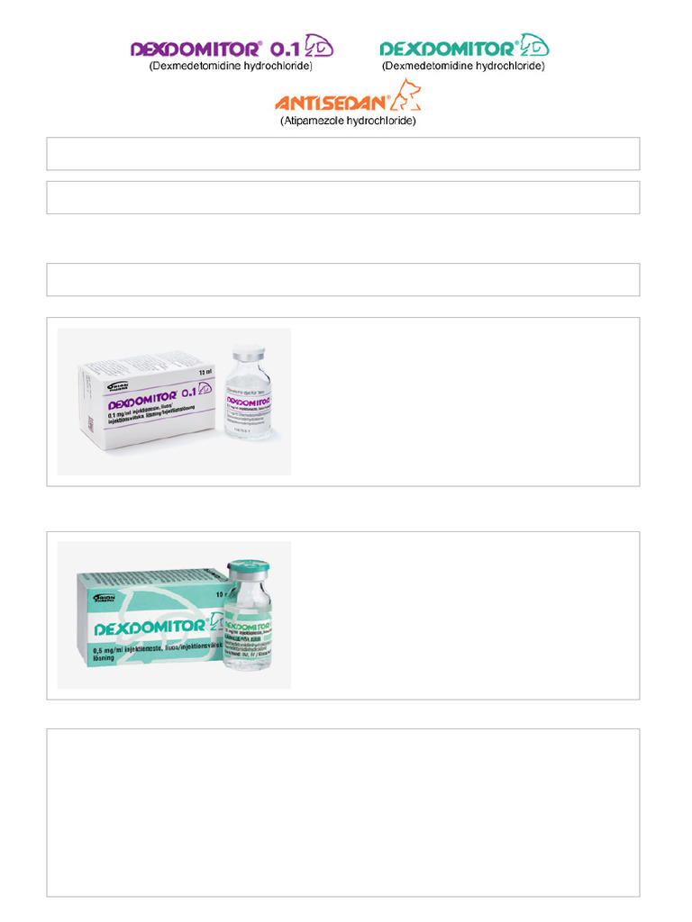 Dexdomitor PDF