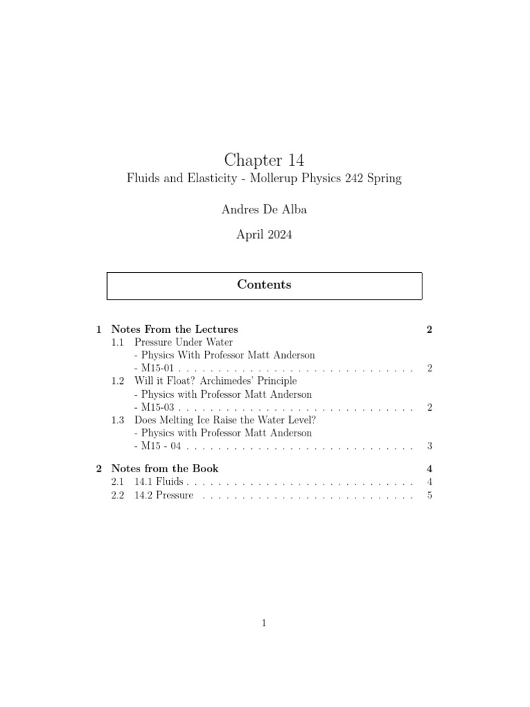 Chapter 14 | PDF
