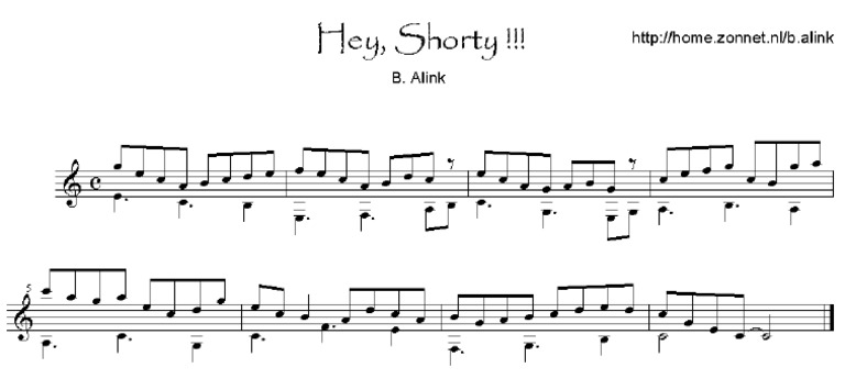 Hey Shorty | PDF
