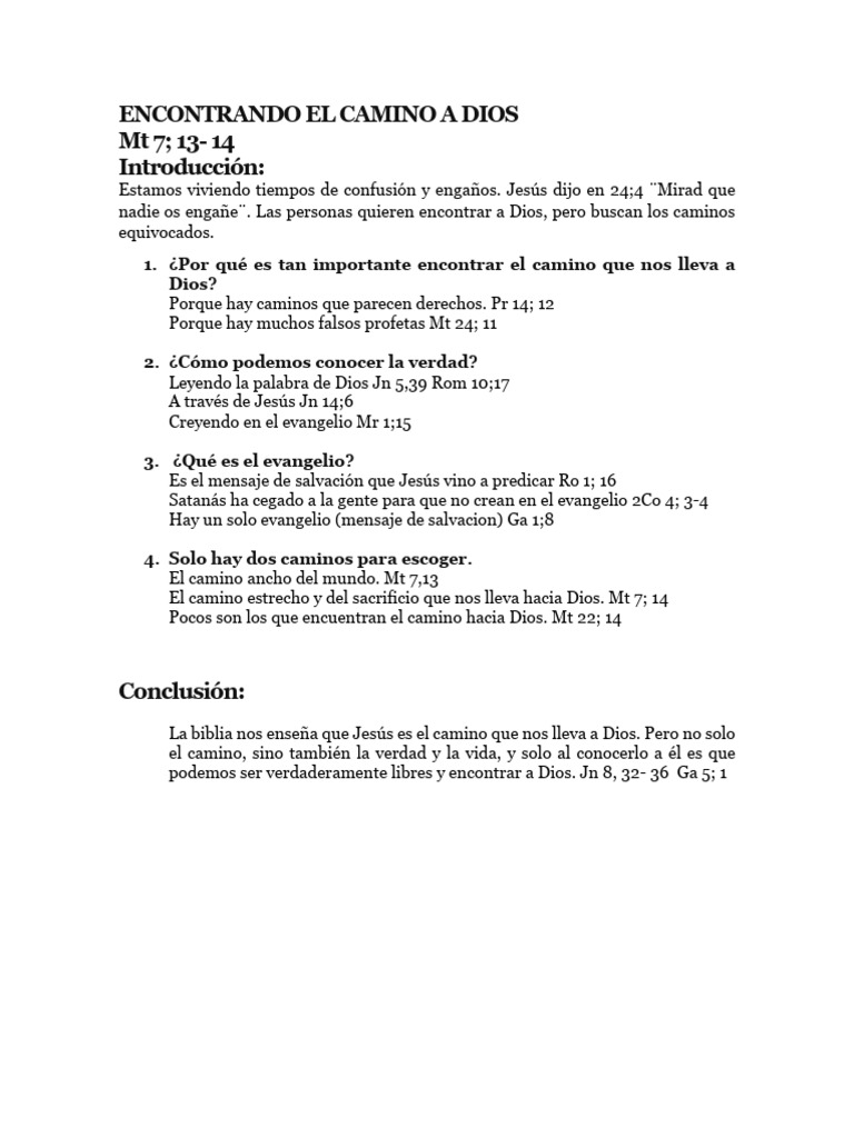 Nuevos Bosquejos Sencillos para Predicar | PDF