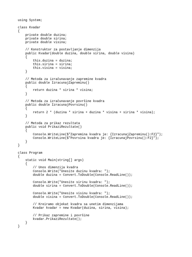c sharp code | PDF