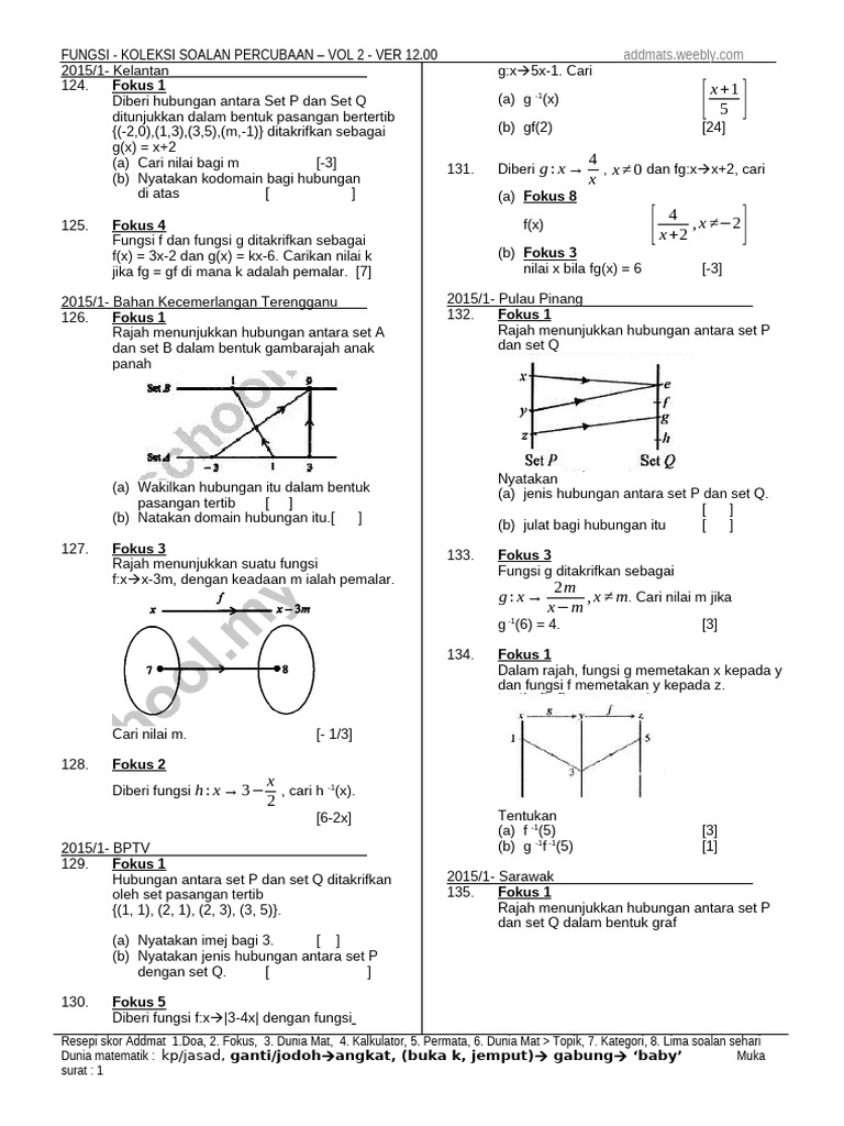1-Fungsi - Volume 2 | PDF