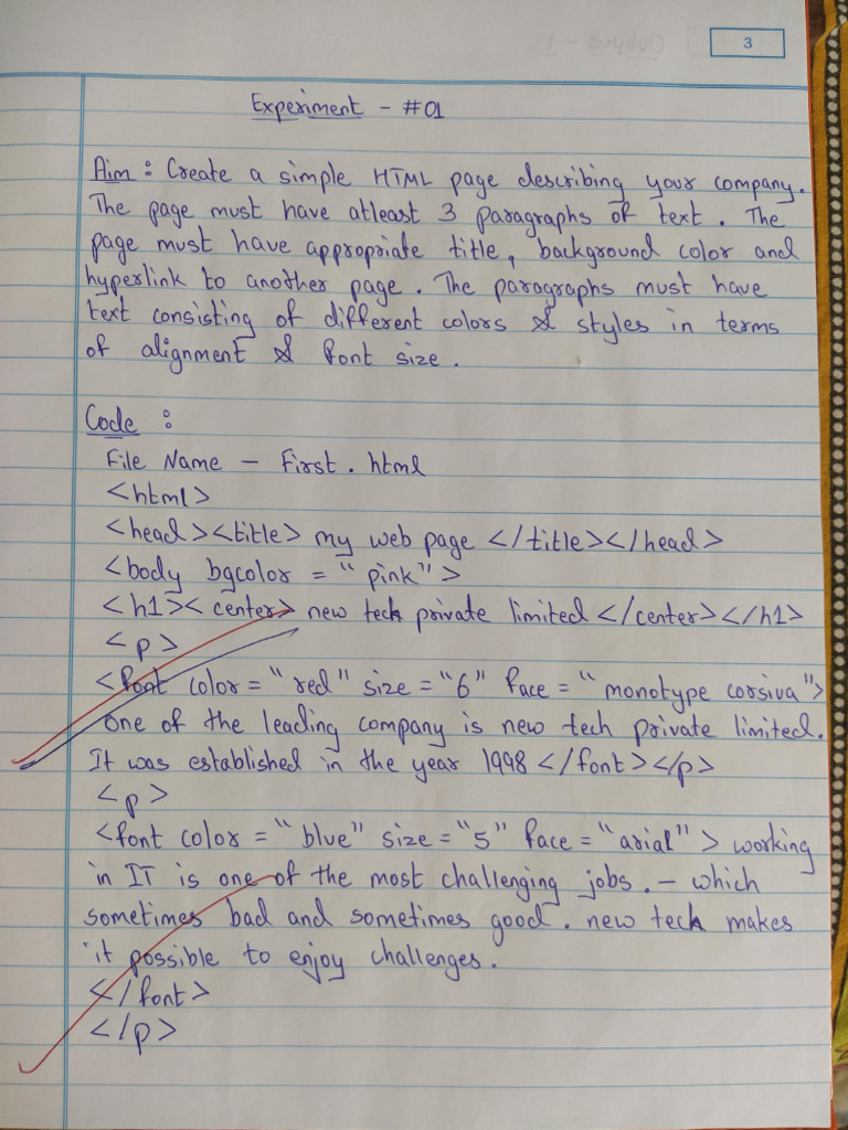 Cs 1 Practical | PDF
